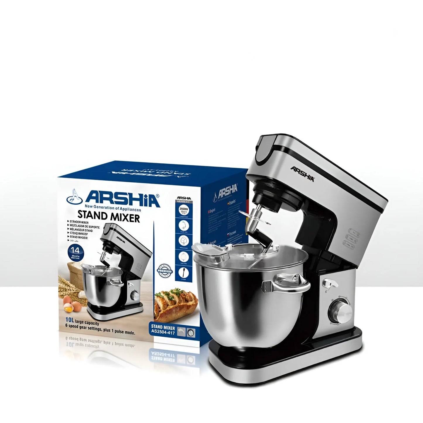 Arshia 10L Stand Mixer