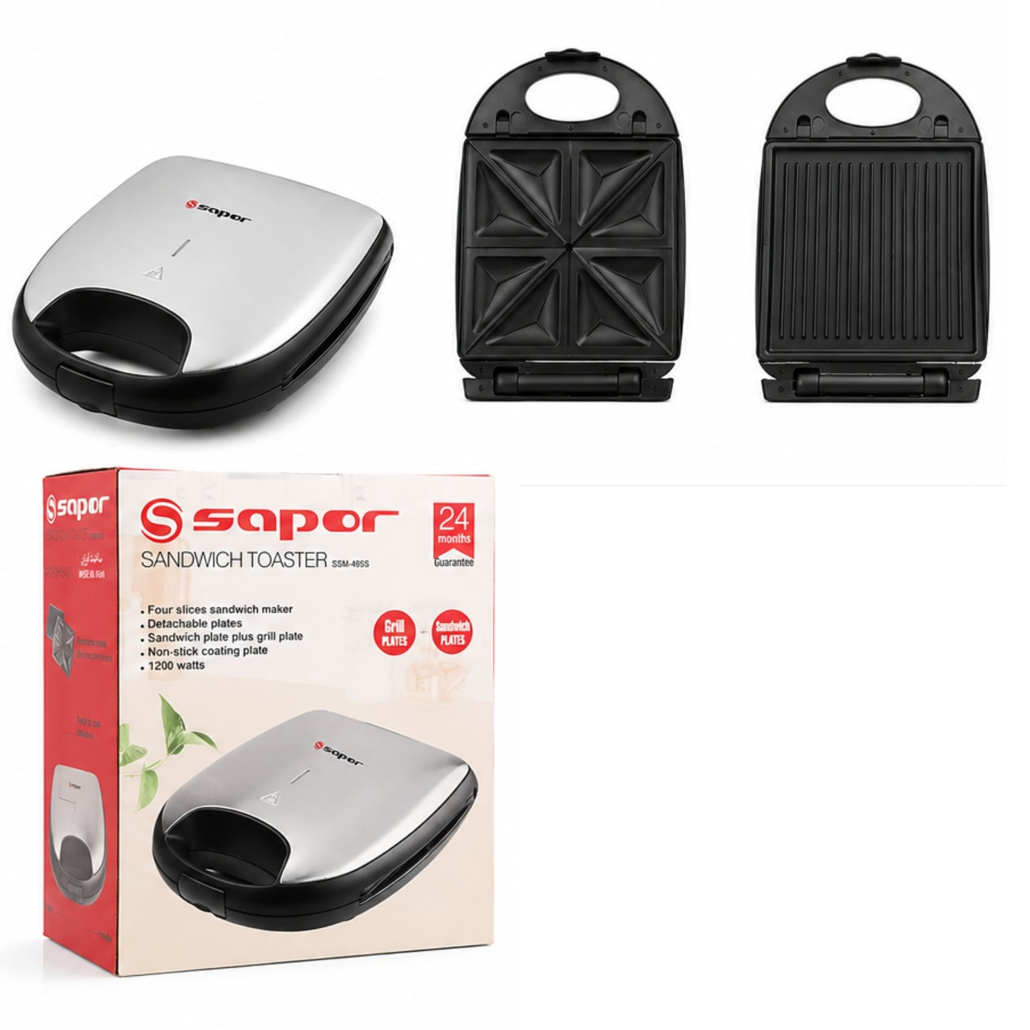 Sapor 2-1 Sandwich Maker