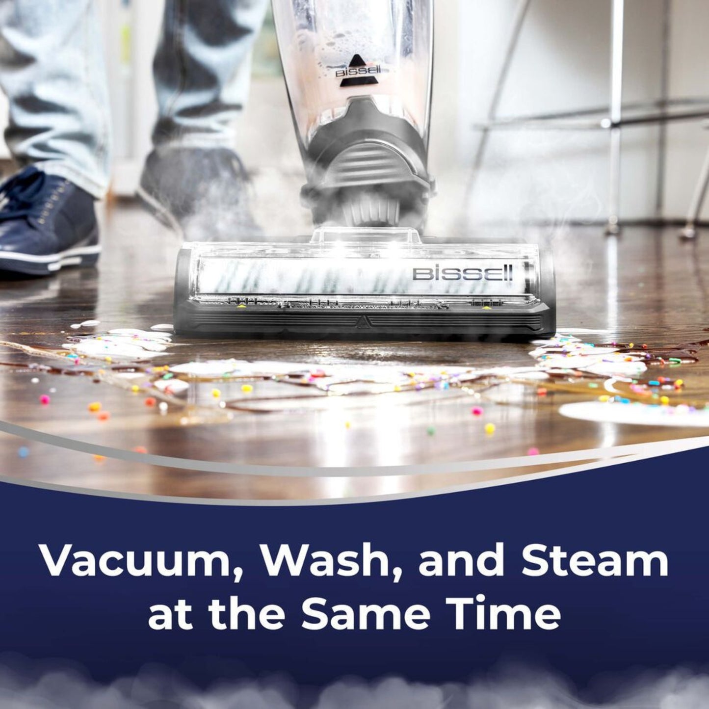 Bissell 3-in-1 CrossWave HydroSteam