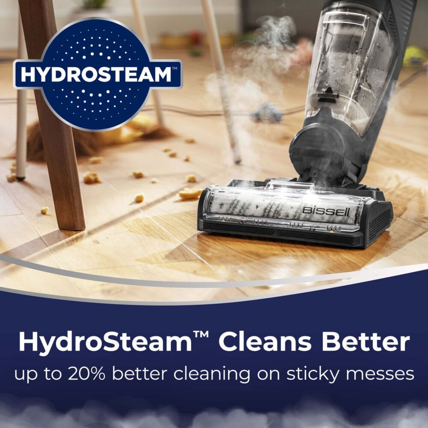 Bissell 3-in-1 CrossWave HydroSteam