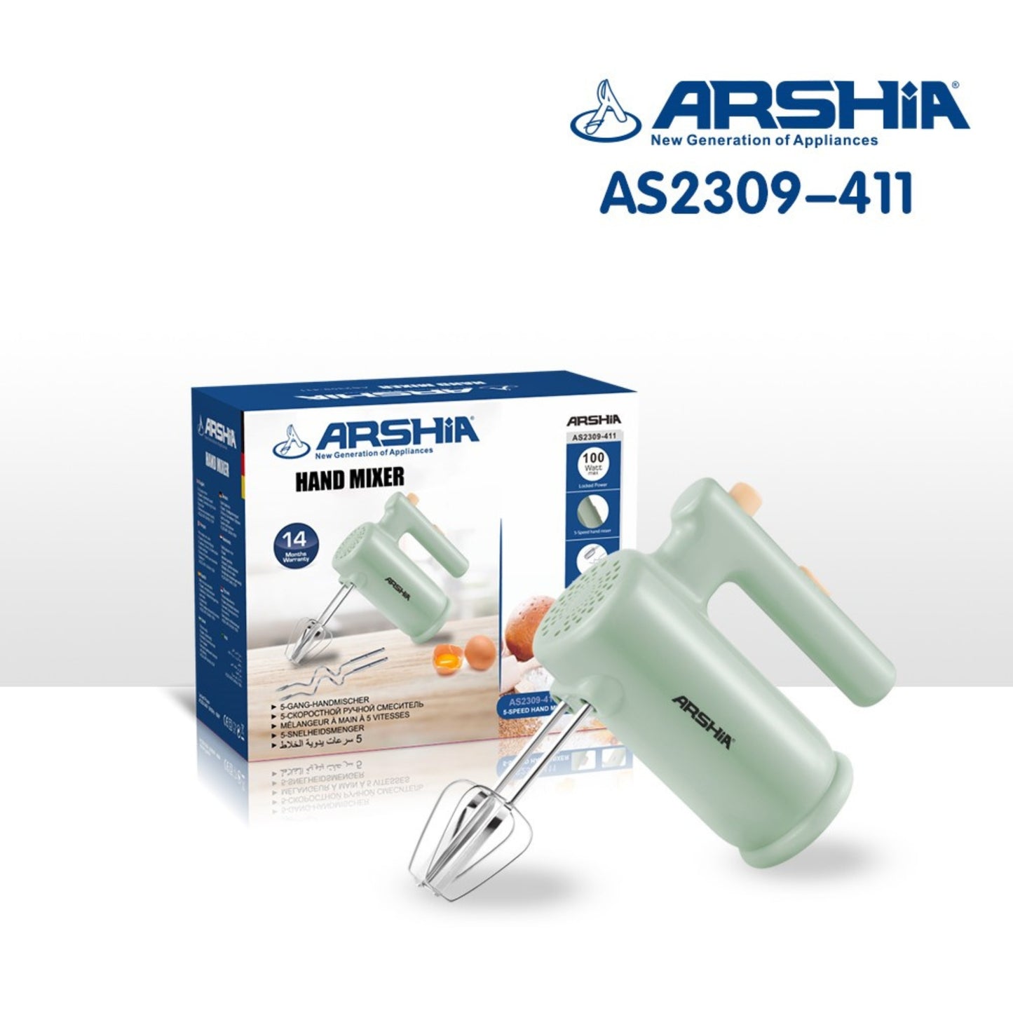 ARSHIA Hand Mixer