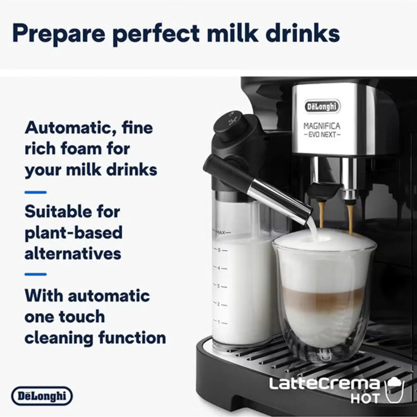 De’Longhi Magnifica Evo Next Automatic Coffee Machine