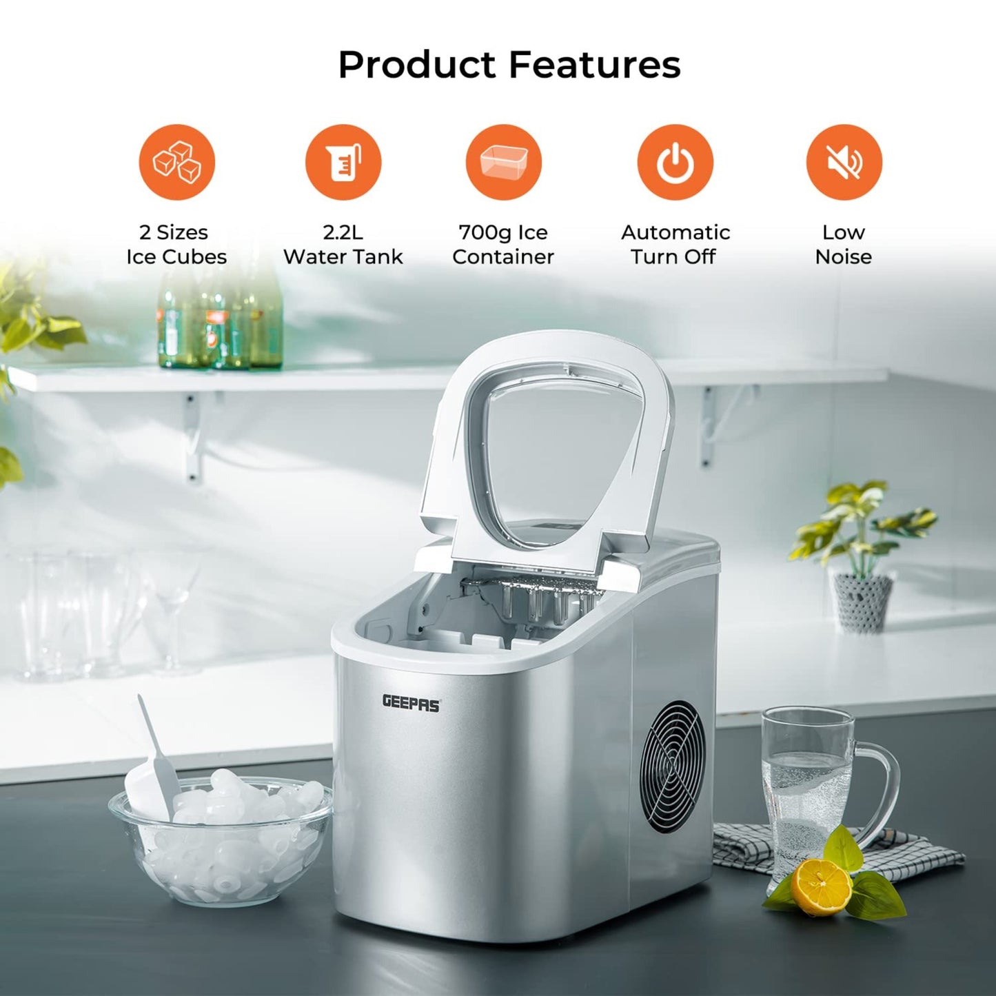 Geepas Ice Cube Maker