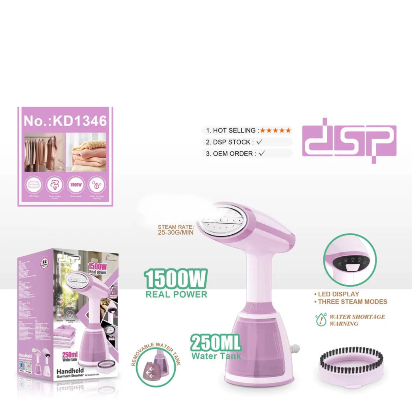 DSP Steam Iron