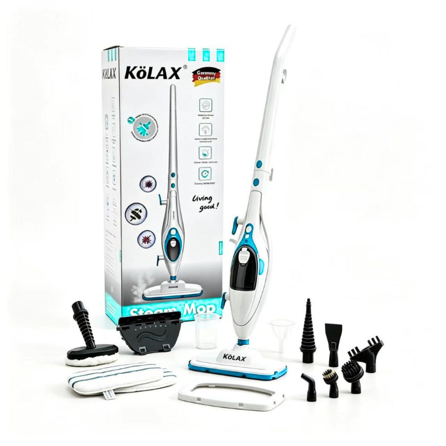 ممسحة بخارية 10 في 1 Kolax 