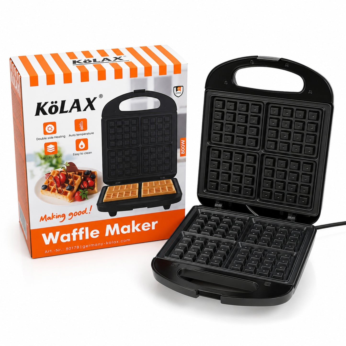 Kolax Sandwich Maker 3-in-1