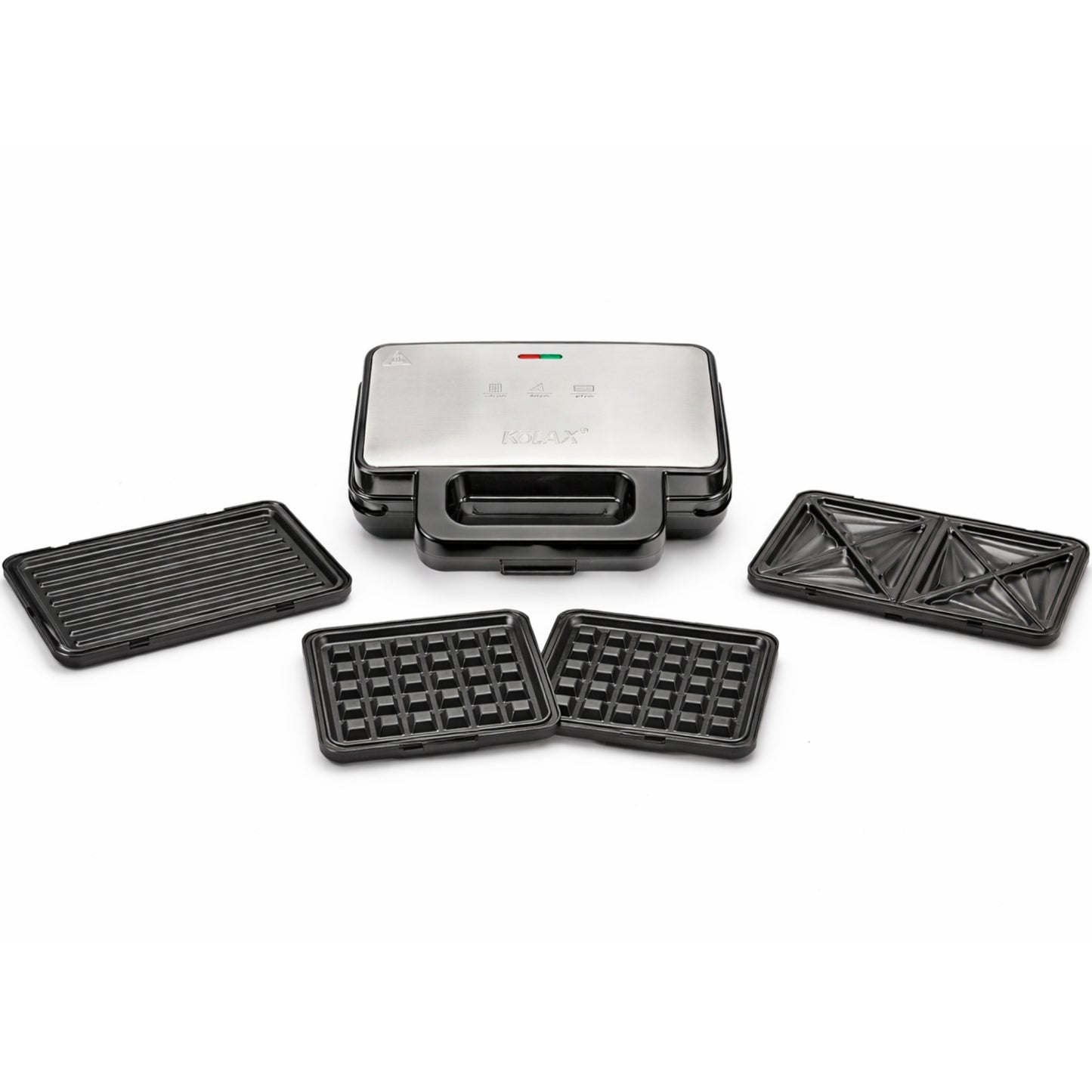 KOLAX 3-in-1 Sandwich Maker & Waffle Grill