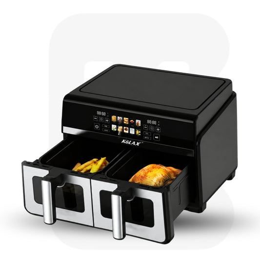 Kolax Dual Basket Air Fryer 12L