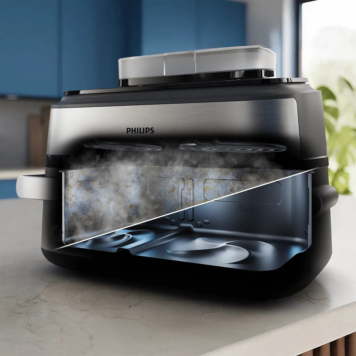 قلاية هوائية Philips Series 5000 MegaBasket