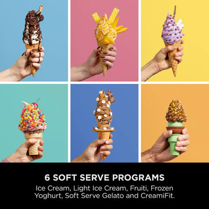 Ninja Swirl by CREAMi 13-in-1 Soft Serve & Ice Cream Maker
