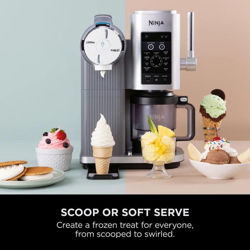 Ninja Swirl by CREAMi 13-in-1 Soft Serve & Ice Cream Maker