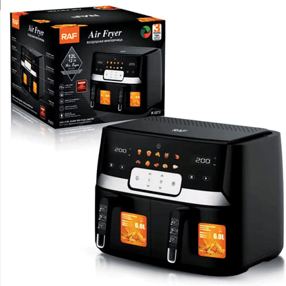 RAF 9L Dual Basket Air Fryer