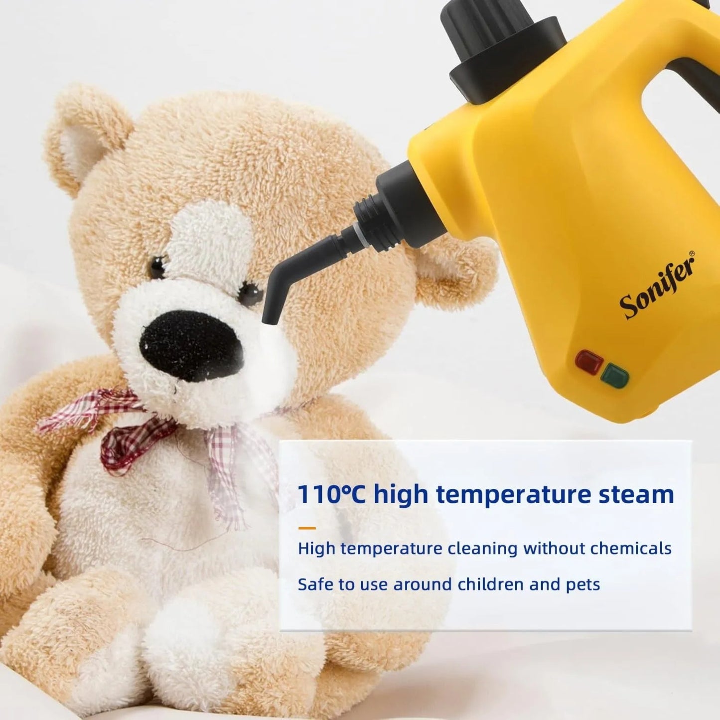 Sonifer 9-in-1 Steam Cleaner