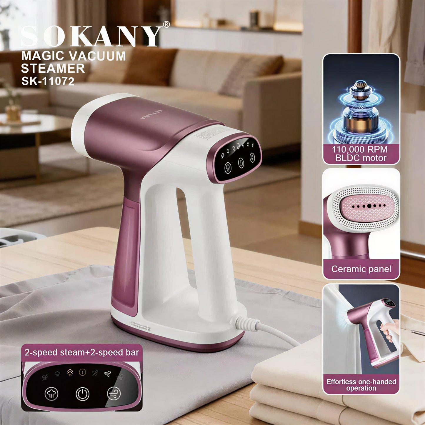 SOKANY Steam Iron
