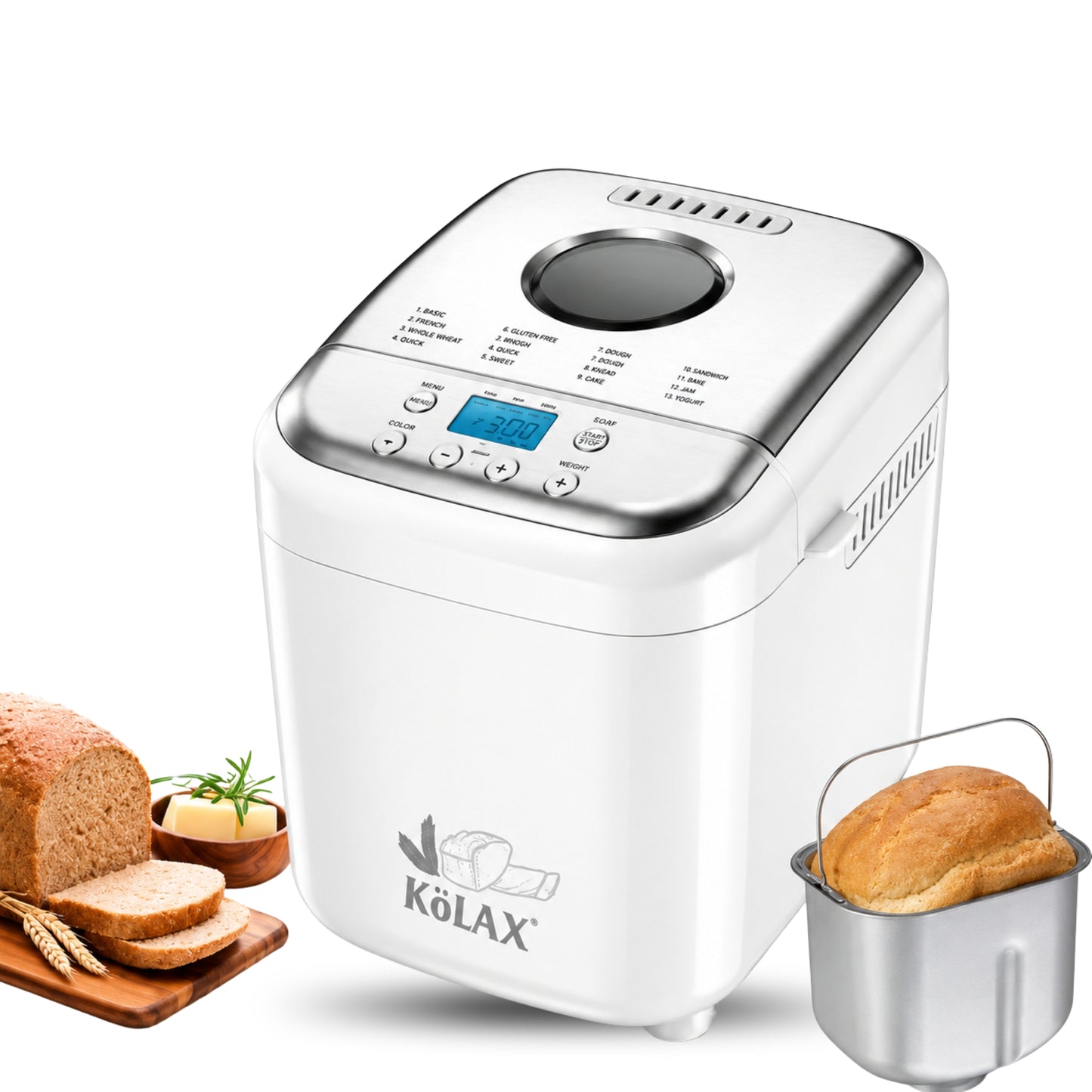 KOLAX Automatic Bread Maker