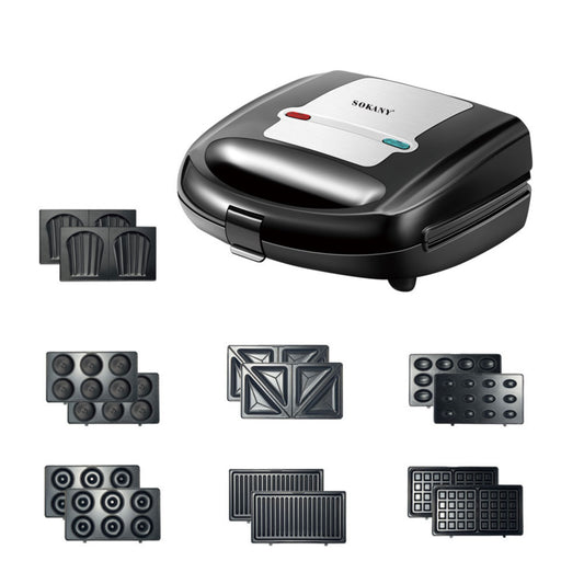 Sokany Sandwich & Waffle Maker 7-in-1