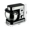 RAF 3-in-1 Stand Mixer R.6603 - Image 2