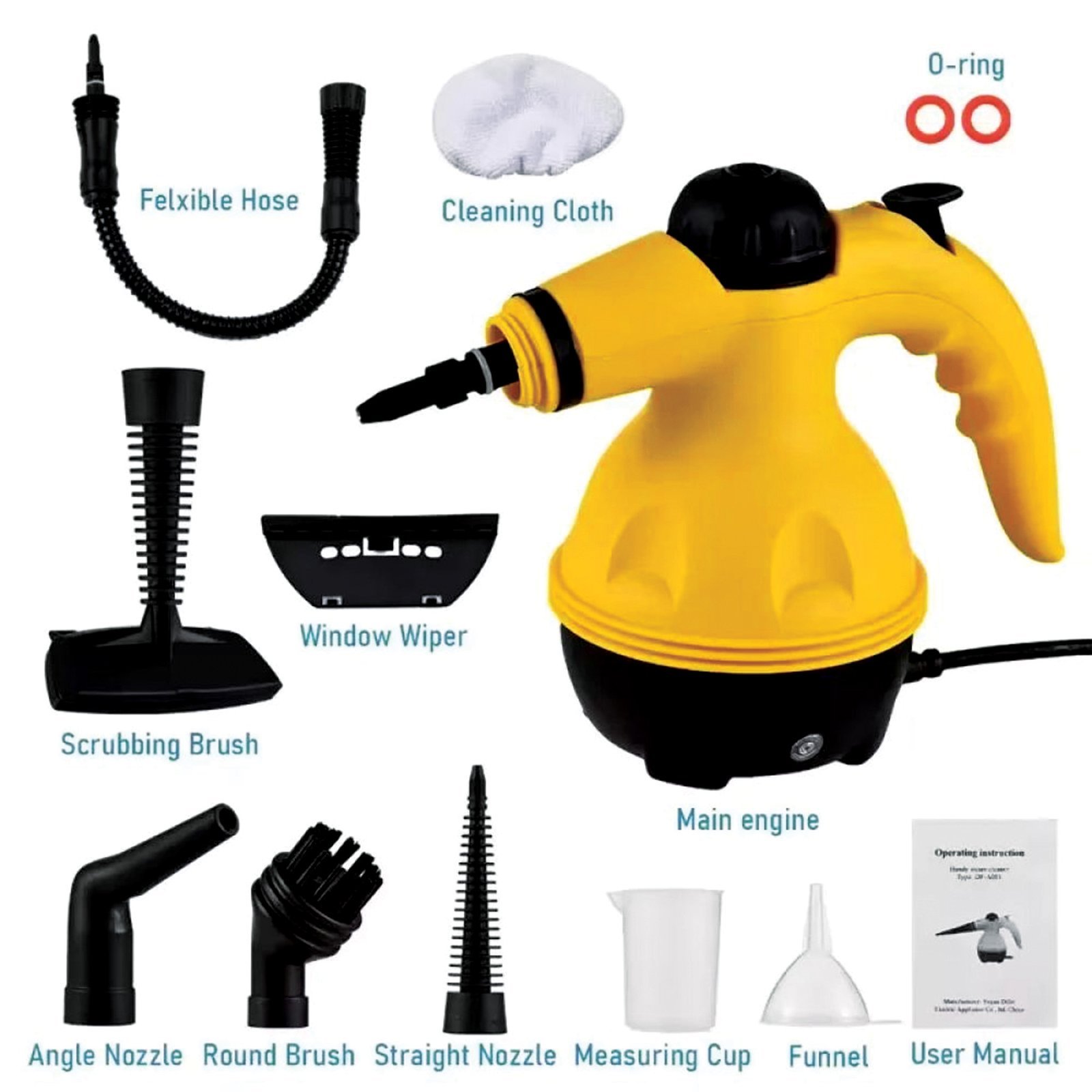 Sonifer 9-in-1 Steam Cleaner SF-2256